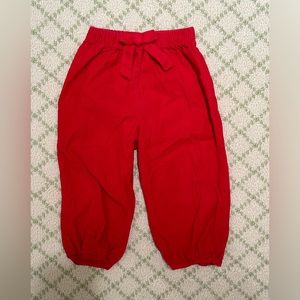Little English, Girls Red Corduroy Pants, size 24 months